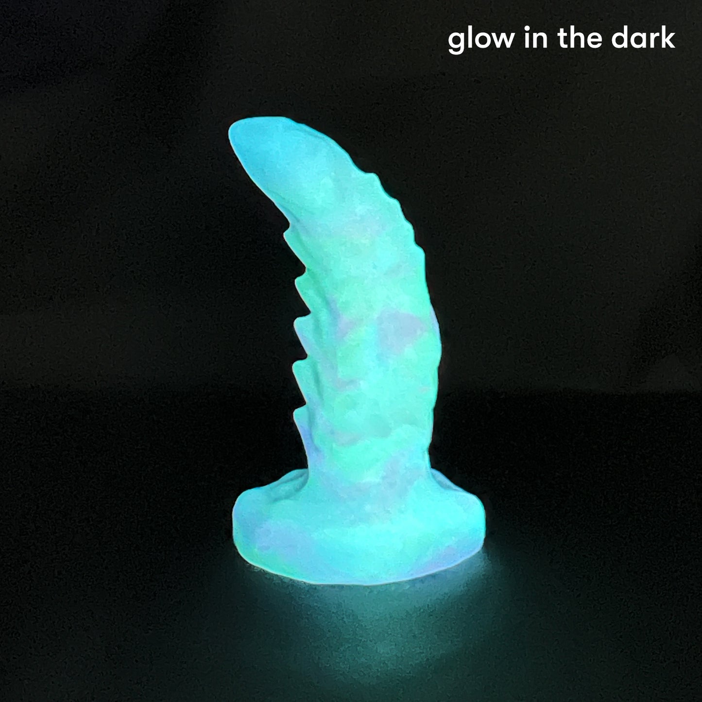 Dragon - Size Mini - Soft & Squishy (GITD + UV reactive)