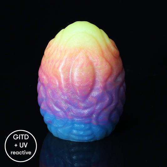 Outlander Alien Egg - Size Large - Medium Soft (GITD + UV reactive)