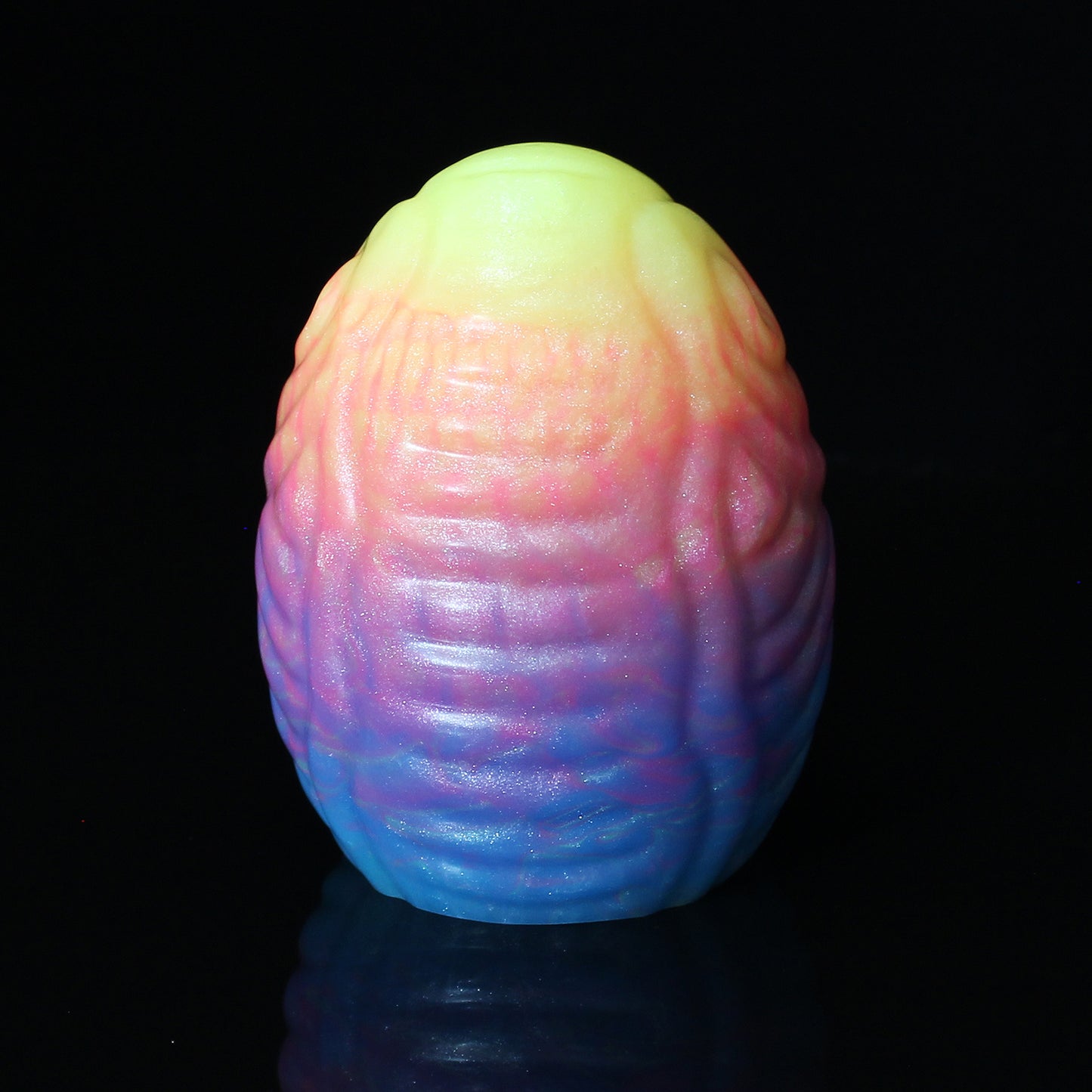 Outlander Alien Egg - Size Large - Medium Soft (GITD + UV reactive)