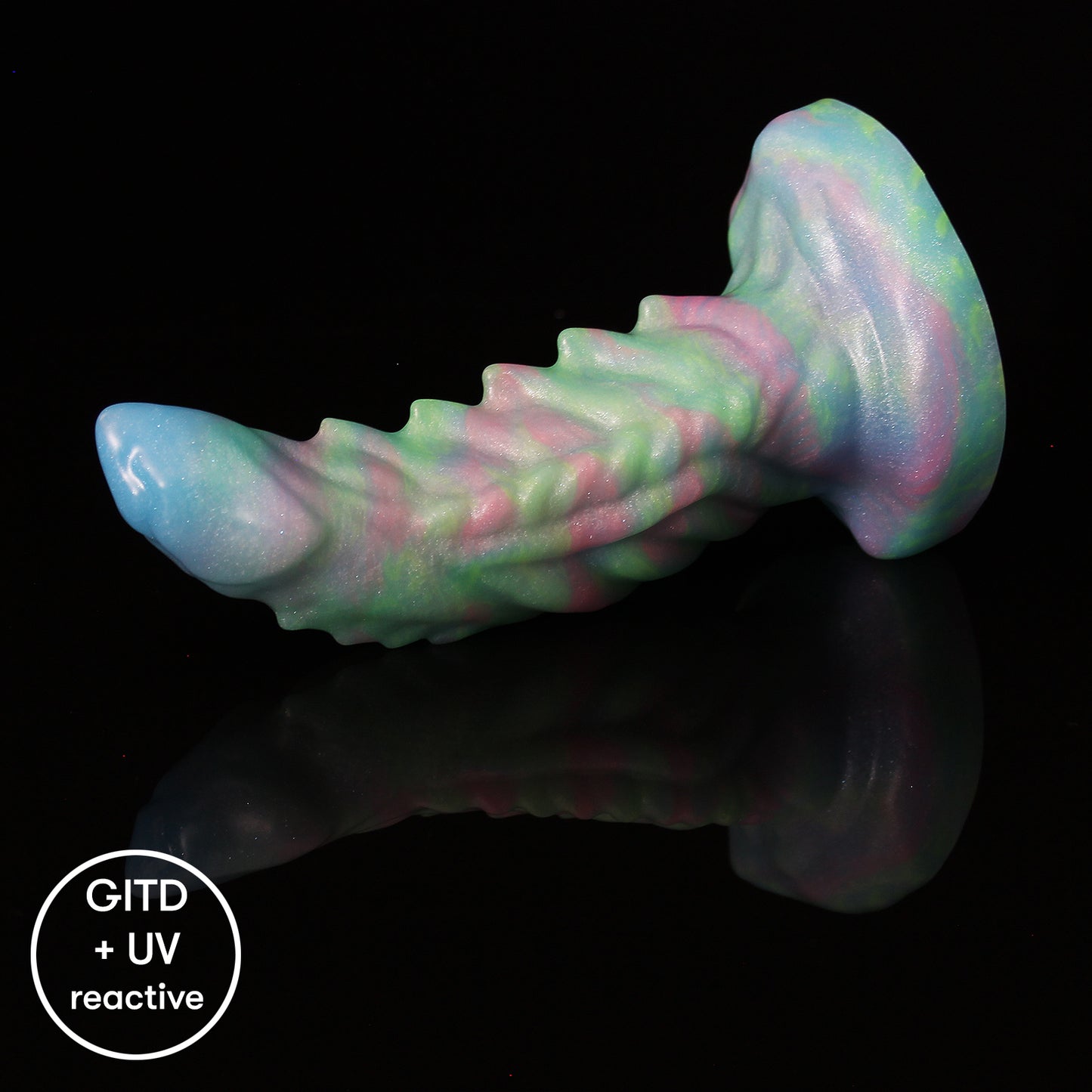 Dragon - Size Mini - Soft & Squishy (GITD + UV reactive)